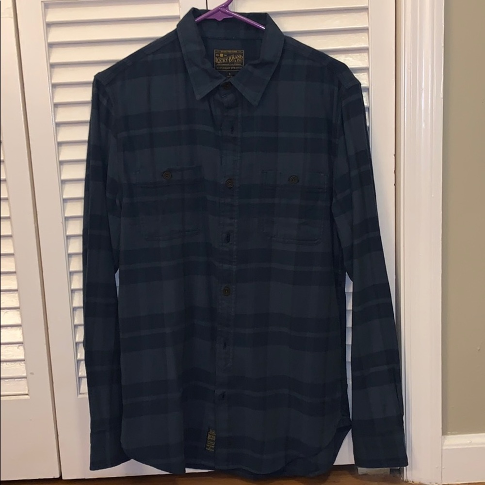 NWT Men’s Lucky Brand Flannel Shirt Size Small